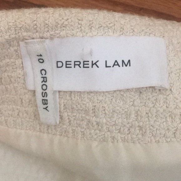 Derek Lam cotton and faux leather jacket - Picture 3 of 5